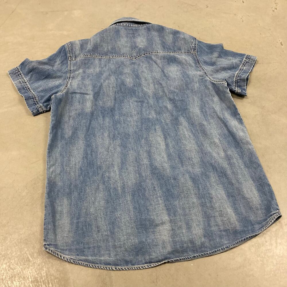 Y2K faded true religion button up shirt - Picture 2 of 4